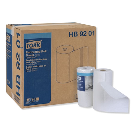 Tork Tork Handi-Size Perforated Roll Towel White, Certified Compostable, 30 x 120 Towels, HB9201 HB9201